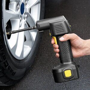 $119.99 New Cordless Auto Stop Tire Inflator by Sharper Image